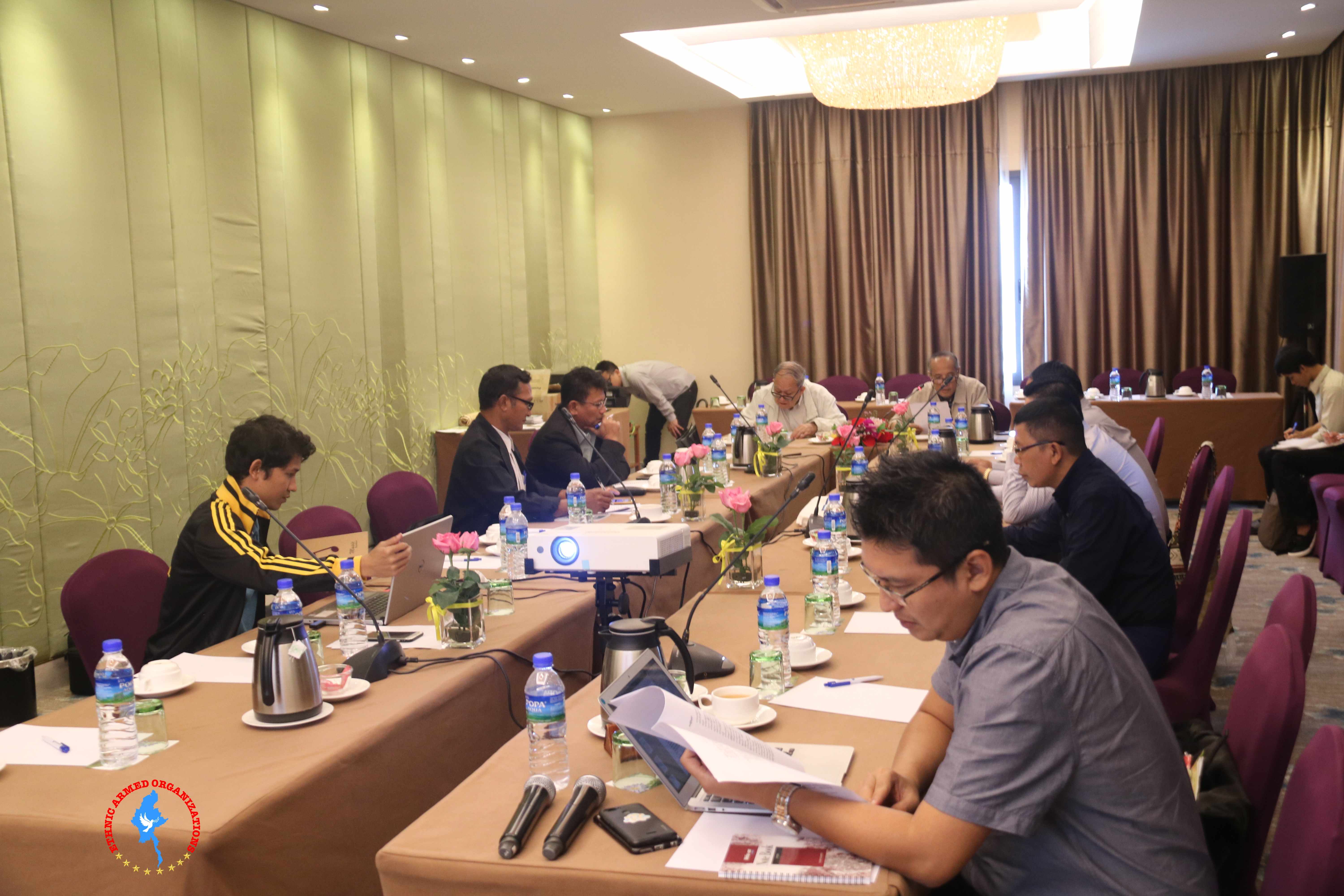 11st NCA-S EAO Security Sector Working Committee Meeting held in Yangon