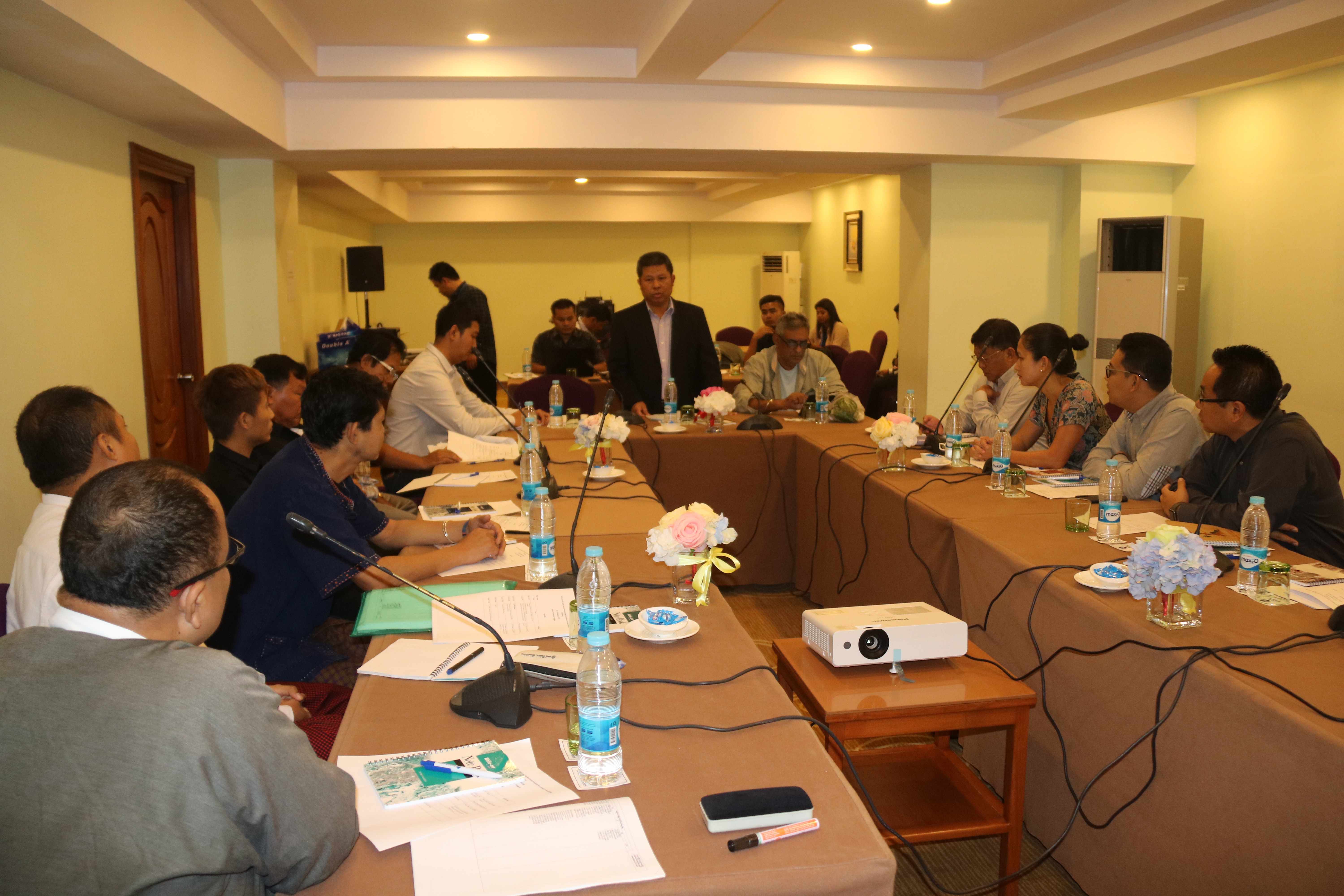 NCA-S EAO's L&E Sector Working Committee holds a Review Meeting