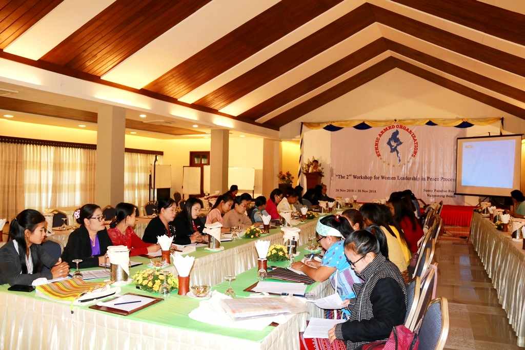 The 2nd Workshop for Women Leadership in Peace Process is held in Ngwe Saung