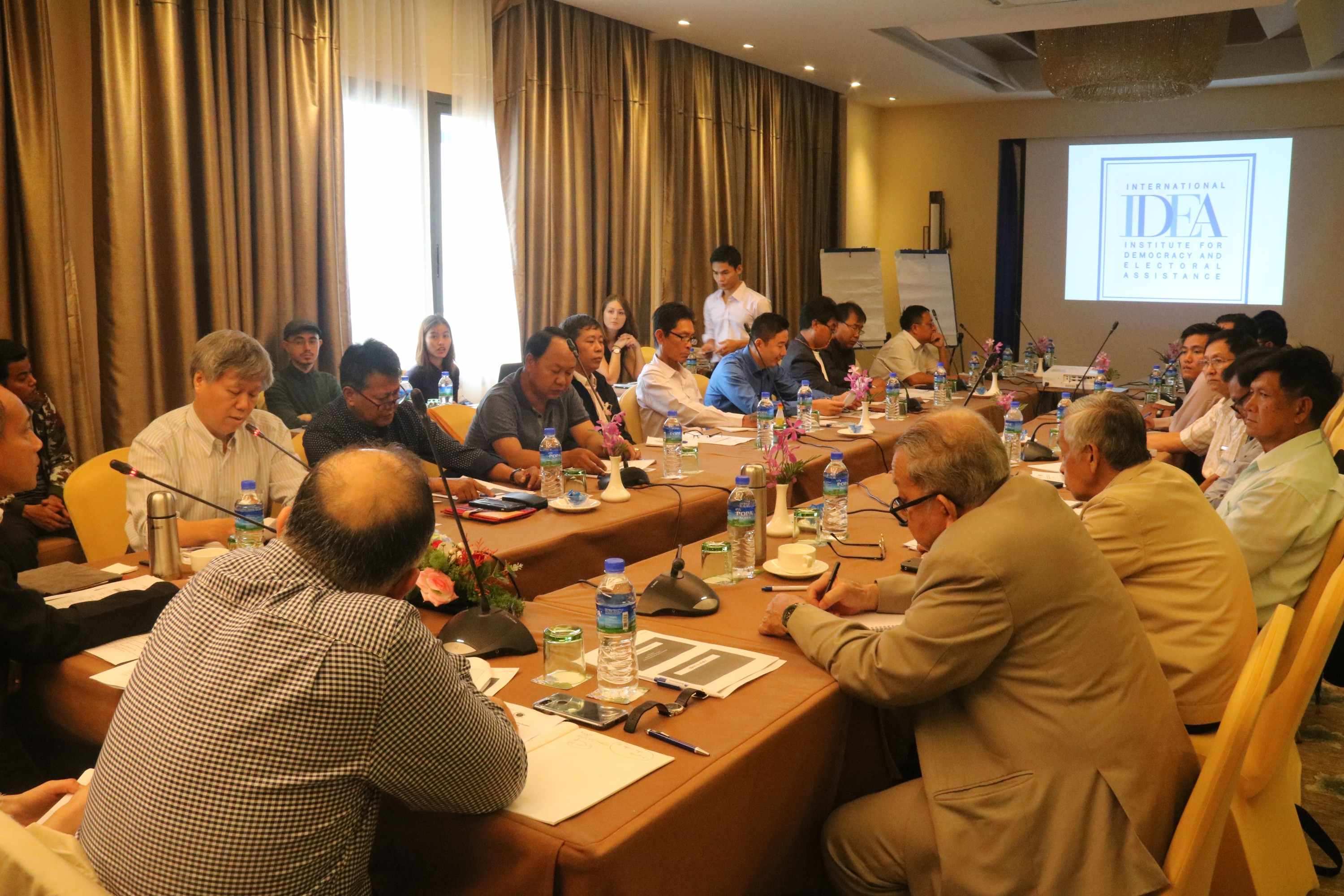 The NCA-S EAO and IDEA jointly hold the workshop for Security Sector in Federal States and Comparative Studies 