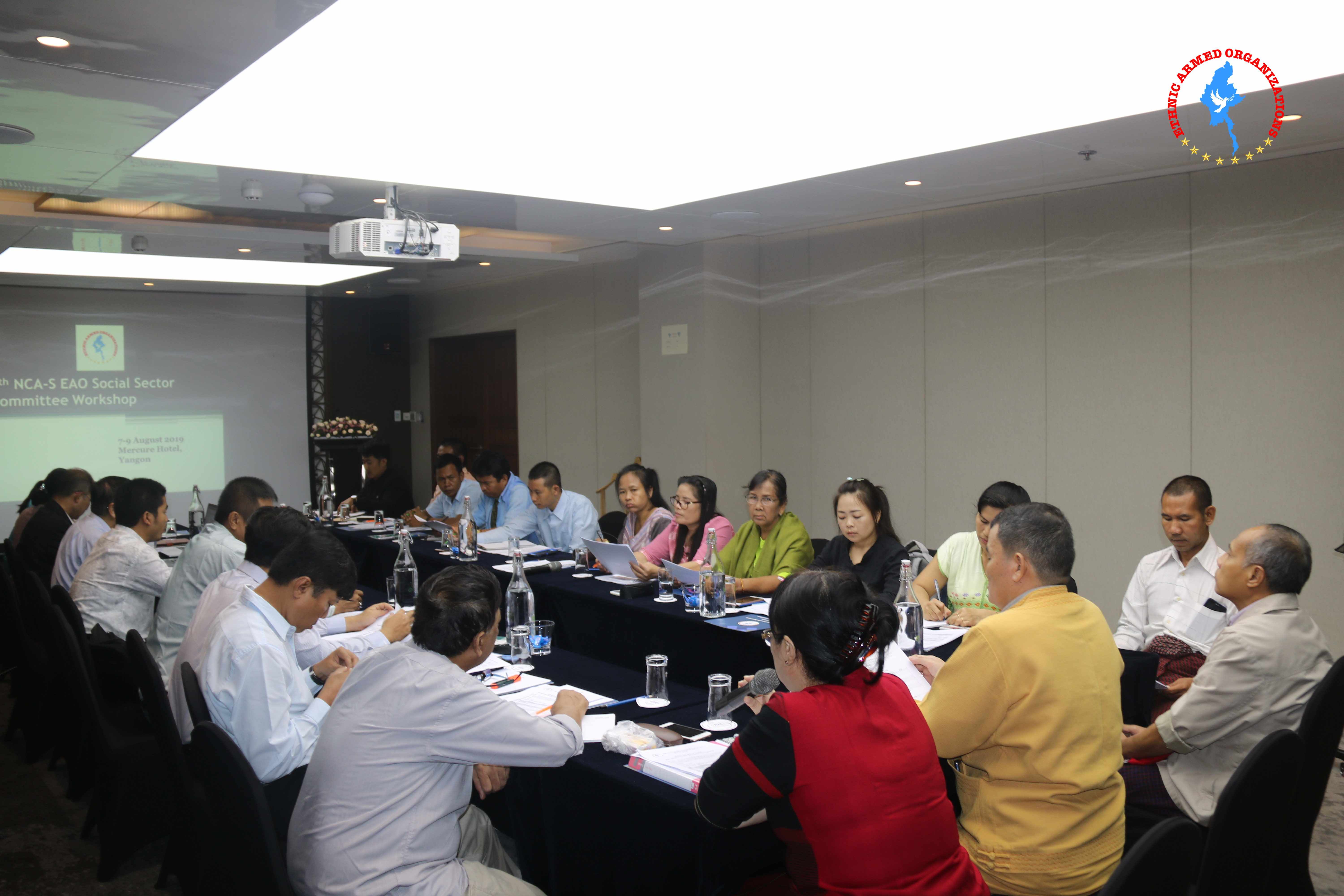 5th NCA-S EAO Social Sector Workshop held in Yangon