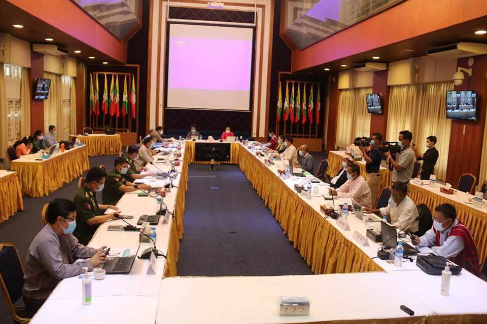 5th Negotiation Meeting between Government and NCA-S EAO held in NRPC, Yangon 