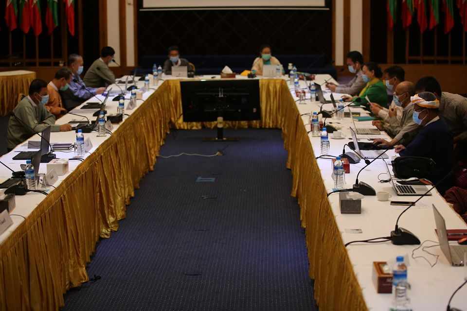 4th Negotiation Meeting between Government and NCA-S EAO held in NRPC, Yangon