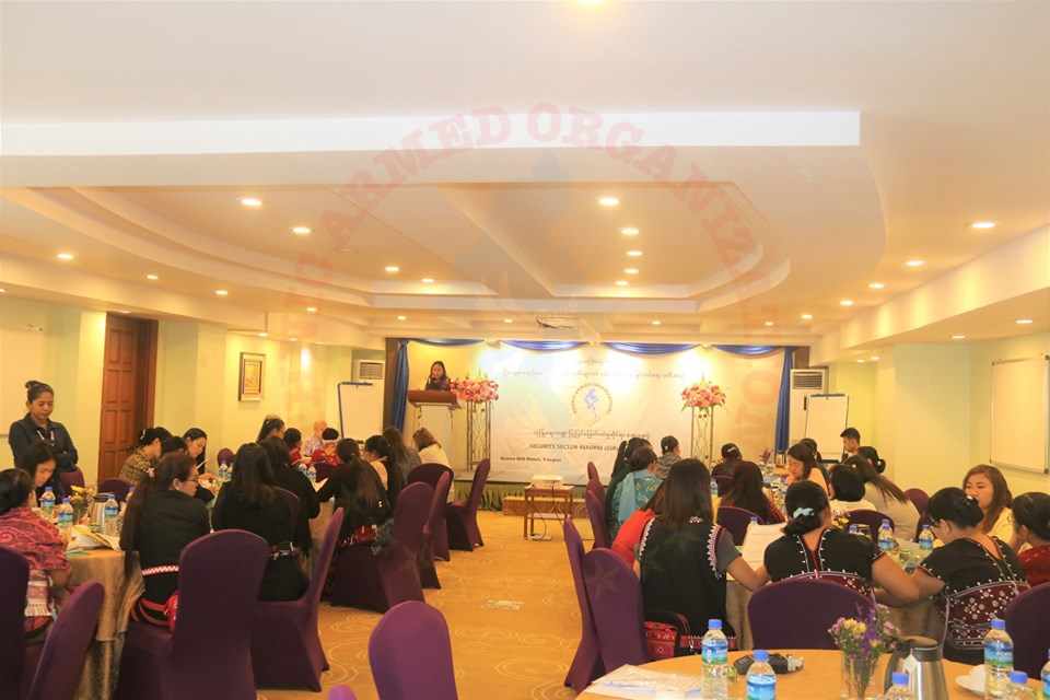5th WLPP Workshop regarding Security Sector Reform, being held in Yangon Today